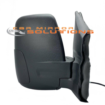 Ford Transit VO MK8 2014 onwards (manual adjustment, short arm, w indicator) Driver Side Mirror - Car Mirror Solutions