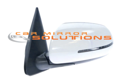 Kia Cerato TD Coupe/Koup, 10/2008-07/2010 (thick indicator) Passenger Side Mirror - Car Mirror Solutions