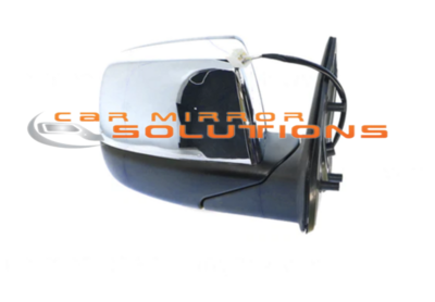 Mazda BT-50 UN 11/2006-08/2008 Chrome (electric adjustment) Driver Side Mirror - Car Mirror Solutions