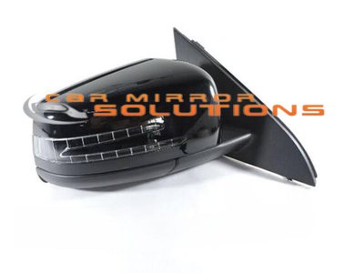 Mercedes Benz ML63 AMG W166 2012-2019 (w puddle, w 2 cameras, w blindspot) Passenger Side Mirror - Car Mirror Solutions