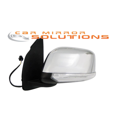 Nissan Pathfinder R51 07/2005-2013 (w indicator) Chrome Passenger Side Mirror - Car Mirror Solutions